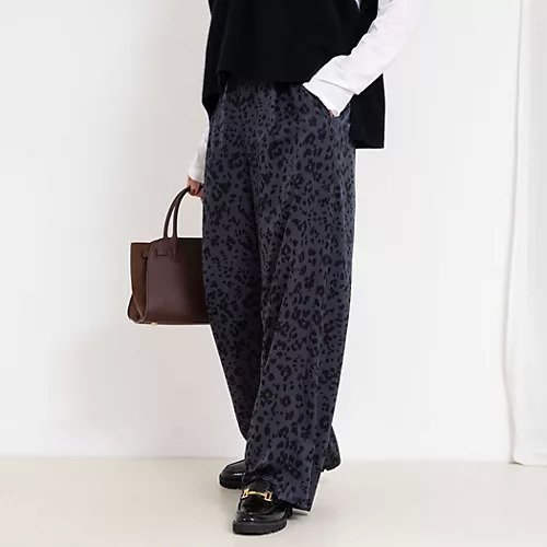 【ノーリーズ/NOLLEY'S】のウォッシャブルレオパードプリントパンツ 人気、トレンドファッション・服の通販 founy(ファニー) ファッション Fashion レディースファッション Fashion for Women パンツ Pants & Trousers 2025年 2025 2025-2026秋冬・A/W Autumn/Winter 2025–26 AW25–26 シンプル Simple, Minimal ドローストリング Drawstring, Pull Cord フロント Front, Front Design 冬 Winter / This Winter other-3|ID: prp329100004717851 ipo3291000000034090395