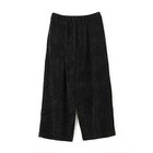 【ミズイロ インド/mizuiro ind】のベロアジャカードタックパンツ ブラック2|ID: prp329100004717862 ipo3291000000034090459