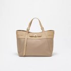 【トプカピ/TOPKAPI】の【TREASURE TOPKAPI】ナイロン レザーコンビ 2way トートバッグ A4対応 ベージュ|ID: prp329100004717875 ipo3291000000034090533
