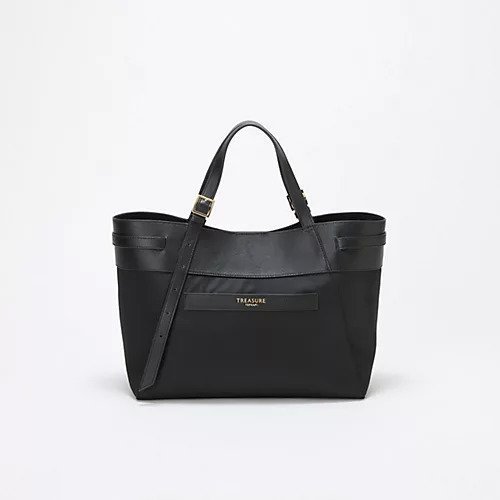 【トプカピ/TOPKAPI】の【TREASURE TOPKAPI】ナイロン レザーコンビ 2way トートバッグ A4対応 人気、トレンドファッション・服の通販 founy(ファニー) 　ファッション　Fashion　レディースファッション　Fashion for Women　バッグ　Bags　おすすめ　Recommended / Our Picks　エレガント 上品　Elegant　コンビ　Combo, Combination Style　ショルダー　Shoulder, Shoulder Strap　ポケット　Pocket, Pocket Detail　リバーシブル　Reversible, Two-Sided　ビジネス 仕事 通勤　Business / Work / Commuting　other-3|ID: prp329100004717875 ipo3291000000034090539