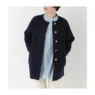 【ヒューマンウーマン/HUMAN WOMAN】の接結ニットコート 人気、トレンドファッション・服の通販 founy(ファニー) ファッション Fashion レディースファッション Fashion for Women アウター Coat / Outerwear Collection コート・ロングコート・ピーコート Long Coats, Peacoats & More おすすめ Recommended / Our Picks カーディガン Cardigan, Knitwear スタンダード Standard, Basic ボトム Bottoms, Lower Wear エレガント 上品 Elegant thumbnail ネイビー|ID: prp329100004717925 ipo3291000000034090892