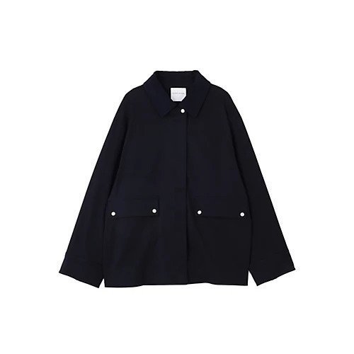 【ヒューマンウーマン/HUMAN WOMAN】のコットンツイルストレッチブルゾン 人気、トレンドファッション・服の通販 founy(ファニー) 　ファッション　Fashion　レディースファッション　Fashion for Women　アウター　Coat / Outerwear Collection　ブルゾンジャケット・スポーティアウター　Blouson Jackets　おすすめ　Recommended / Our Picks　スタンダード　Standard, Basic　ストレッチ　Stretch, Stretchy Fabric　ツイル　Twist, Twisted Detail　ドット　Polka Dot, Dot Pattern　ベスト　Vest, Waistcoat　ボトム　Bottoms, Lower Wear　秋　Autumn　other-3|ID: prp329100004717927 ipo3291000000034090915