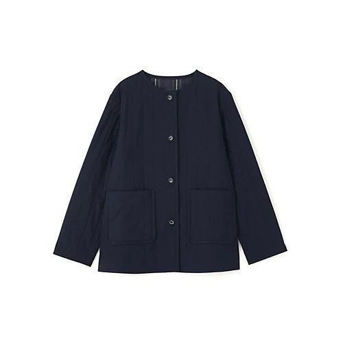 【ヒューマンウーマン/HUMAN WOMAN】のバーティカルキルティングノーカラージャケット 人気、トレンドファッション・服の通販 founy(ファニー) 　ファッション　Fashion　レディースファッション　Fashion for Women　アウター　Coat / Outerwear Collection　レディースジャケット・軽アウター　Jackets　ノーカラージャケット / シンプル上品コーデ　Collarless Jackets　おすすめ　Recommended / Our Picks　キルティング　Quilted, Quilting　ジャケット　Jacket, Outerwear　スタンダード　Standard, Basic　タフタ　Taffeta, Structured Fabric　パイピング　Piping, Trim Design　ボトム　Bottoms, Lower Wear　ロング　Long, Long-Length　other-3|ID: prp329100004717930 ipo3291000000034090931
