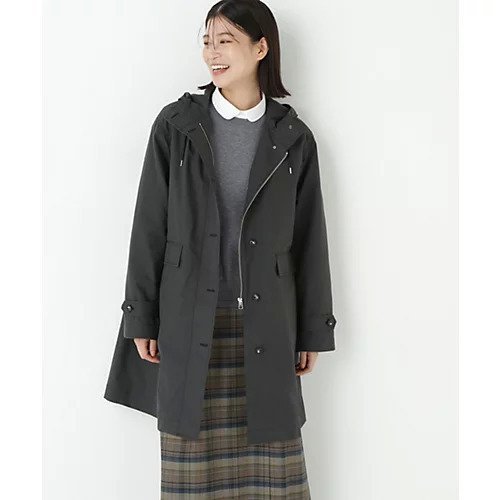 【ヒューマンウーマン/HUMAN WOMAN】のモッズコート インテリア・キッズ・メンズ・レディースファッション・服の通販 founy(ファニー) 　ファッション　Fashion　レディースファッション　Fashion for Women　アウター　Coat / Outerwear Collection　コート・ロングコート・ピーコート　Long Coats, Peacoats & More　モッズコート・ミリタリー風アウター　Mods & Field Coats　おすすめ　Recommended / Our Picks　キルティング　Quilted, Quilting　スタンダード　Standard, Basic　ミリタリー　Military, Army Style　モッズコート　Mods Coat, Military Parka　ライナー　Liner, Inner Layer　チャコール|ID: prp329100004717932 ipo3291000000034090942