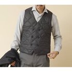 【ノーリーズ グッドマン/NOLLEY'S goodman / MEN】の【TAION/タイオン】W-BREASTED SNAP BUTTON DOWN GILET 25AW チャコールグレー|ID: prp329100004717958 ipo3291000000034091135