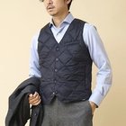 【ノーリーズ グッドマン/NOLLEY'S goodman / MEN】の【TAION/タイオン】SINGLE SNAP BUTTON DOWN GILET 25AW ダークネイビー|ID: prp329100004717961 ipo3291000000034091156