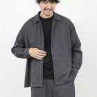 【ノーリーズ グッドマン/NOLLEY'S goodman / MEN】の《セットアップ対応》LANATEC イージーケアウォッシャブルシャツ 25AW グレイッシュブルー|ID: prp329100004717966 ipo3291000000034091192