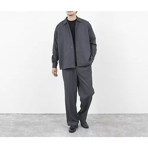 【ノーリーズ グッドマン/NOLLEY'S goodman / MEN】の《セットアップ対応》LANATEC イージーケアウォッシャブルシャツ 25AW 人気、トレンドファッション・服の通販 founy(ファニー) 　ファッション　Fashion　メンズファッション　Fashion for Men　セットアップ　Matching Sets　2025年　2025　2025-2026秋冬・A/W　Autumn/Winter 2025–26 AW25–26　ストレッチ　Stretch, Stretchy Fabric　セットアップ　Set-Up, Coordinated Outfit　ツイル　Twist, Twisted Detail　メランジ　Melange, Mixed Yarn　other-2|ID: prp329100004717966 ipo3291000000034091196
