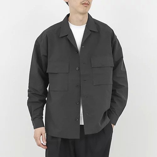【ノーリーズ グッドマン/NOLLEY'S goodman / MEN】の撥水ウェザーシャツブルゾン 25AW インテリア・キッズ・メンズ・レディースファッション・服の通販 founy(ファニー) https://founy.com/ ファッション Fashion メンズファッション Fashion for Men 2025年 2025 2025-2026秋冬・A/W Autumn/Winter 2025–26 AW25–26 タンブラー Tumbler, Travel Mug |ID: prp329100004717969 ipo3291000000034091206