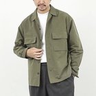 【ノーリーズ グッドマン/NOLLEY'S goodman / MEN】の撥水ウェザーシャツブルゾン 25AW オリーブ|ID: prp329100004717969 ipo3291000000034091212
