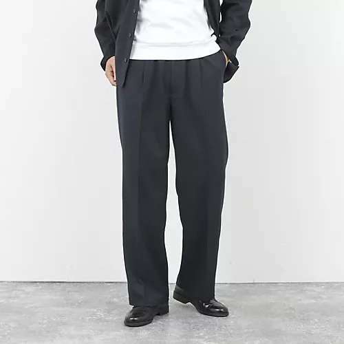 【ノーリーズ グッドマン/NOLLEY'S goodman / MEN】の《セットアップ対応》LANATEC イージーケアウォッシャブルパンツ 25AW インテリア・キッズ・メンズ・レディースファッション・服の通販 founy(ファニー) 　ファッション　Fashion　メンズファッション　Fashion for Men　ボトムス　Bottoms　2025年　2025　2025-2026秋冬・A/W　Autumn/Winter 2025–26 AW25–26　ストレッチ　Stretch, Stretchy Fabric　セットアップ　Set-Up, Coordinated Outfit　ツイル　Twist, Twisted Detail　メランジ　Melange, Mixed Yarn　ネイビー|ID: prp329100004717971 ipo3291000000034091228