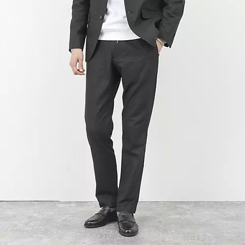 【ノーリーズ グッドマン/NOLLEY'S goodman / MEN】の《ビジカジ/セットアップ対応》SOFT THERMO ウォッシャブルパンツ 25AW インテリア・キッズ・メンズ・レディースファッション・服の通販 founy(ファニー) 　ファッション　Fashion　メンズファッション　Fashion for Men　ボトムス　Bottoms　2025年　2025　2025-2026秋冬・A/W　Autumn/Winter 2025–26 AW25–26　ジャケット　Jacket, Outerwear　ストレッチ　Stretch, Stretchy Fabric　スニーカー　Sneakers, Trainers　スマート　Smart, Elegant　セットアップ　Set-Up, Coordinated Outfit　ビジネス 仕事 通勤　Business / Work / Commuting　エレガント 上品　Elegant　チャコールグレー|ID: prp329100004717975 ipo3291000000034091245