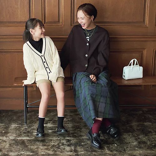 【イエナアンファン/IENA ENFANT / KIDS】の【洗える】エトワールケーブルニットカーディガン 人気、トレンドファッション・服の通販 founy(ファニー) 　ファッション　Fashion　キッズファッション　Fashion for Kids　ベーシック　Basic, Essential　洗える　Machine Washable　other-2|ID: prp329100004717979 ipo3291000000034091270