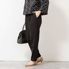 【ノーリーズ/NOLLEY'S】のウォッシャブル裏起毛イージーテーパードパンツ ブラック|ID: prp329100004718165 ipo3291000000034242237