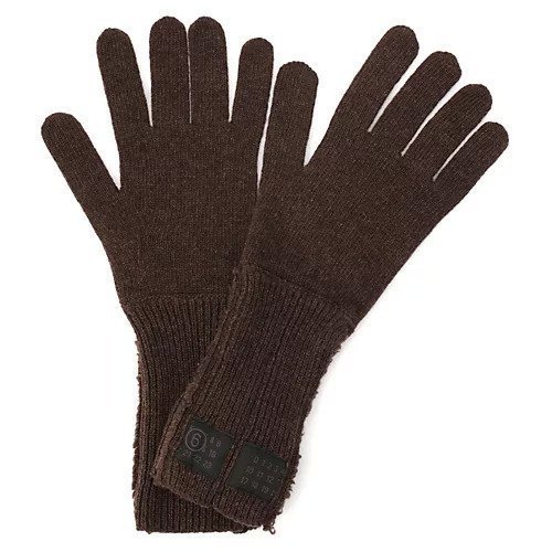 【エムエム6 メゾン マルタン マルジェラ/MM6 Maison Martin Margiela】のGLOVES インテリア・キッズ・メンズ・レディースファッション・服の通販 founy(ファニー) 　ファッション　Fashion　レディースファッション　Fashion for Women　手袋　Gloves & Mittens　2025年　2025　2025-2026秋冬・A/W　Autumn/Winter 2025–26 AW25–26　フィット　Fit, Slim Fit　ロング　Long, Long-Length　Brown|ID: prp329100004718175 ipo3291000000034092196