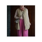 【ナナデコール/nanadecor】のKOキルティングベスト 人気、トレンドファッション・服の通販 founy(ファニー) ファッション Fashion レディースファッション Fashion for Women アウター Coat / Outerwear Collection トップス・カットソー Cut & Sew Tops ベスト&ジレ / 重ね着スタイル Vests & Gilets キルティング Quilted, Quilting タイプライター Typewriter Fabric, Crisp Cotton ベスト Vest, Waistcoat リバーシブル Reversible, Two-Sided thumbnail ベージュ|ID: prp329100004719386 ipo3291000000034102946