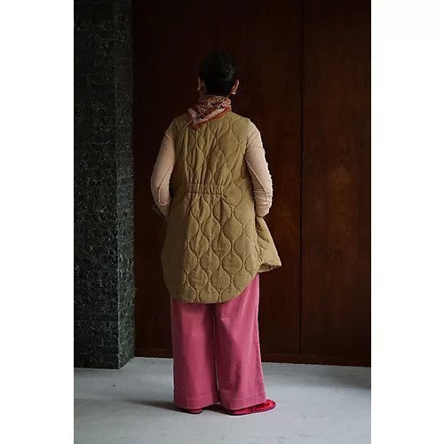 【ナナデコール/nanadecor】のKOキルティングベスト 人気、トレンドファッション・服の通販 founy(ファニー) 　ファッション　Fashion　レディースファッション　Fashion for Women　アウター　Coat / Outerwear Collection　トップス・カットソー　Cut & Sew Tops　ベスト&ジレ / 重ね着スタイル　Vests & Gilets　キルティング　Quilted, Quilting　タイプライター　Typewriter Fabric, Crisp Cotton　ベスト　Vest, Waistcoat　リバーシブル　Reversible, Two-Sided　other-3|ID: prp329100004719386 ipo3291000000034102949