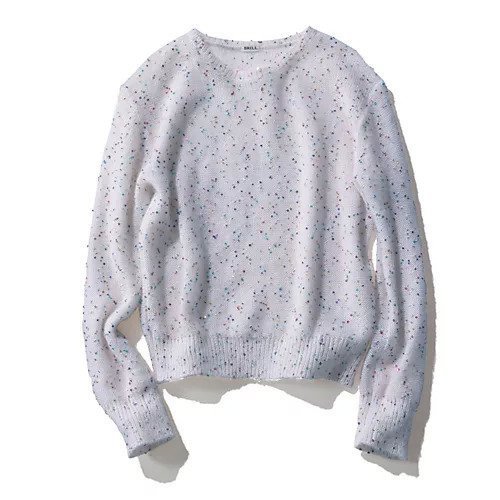 【ブリル/BRILL】のスパンコールモヘアプルオーバー 人気、トレンドファッション・服の通販 founy(ファニー) 　ファッション　Fashion　レディースファッション　Fashion for Women　トップス・カットソー　Cut & Sew Tops　カジュアルプルオーバー・ニットトップス　Pullovers & Knit Tops / Casual Pullovers　イタリア　Italy　カラフル　Colorful Design　シルク　Silk, 100% Silk　スパンコール　Sequins, Sequin Embellishment　スペシャル　Special, Limited Edition　other-2|ID: prp329100004720757 ipo3291000000034114024