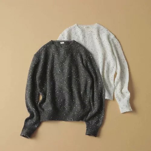 【ブリル/BRILL】のスパンコールモヘアプルオーバー 人気、トレンドファッション・服の通販 founy(ファニー) 　ファッション　Fashion　レディースファッション　Fashion for Women　トップス・カットソー　Cut & Sew Tops　カジュアルプルオーバー・ニットトップス　Pullovers & Knit Tops / Casual Pullovers　イタリア　Italy　カラフル　Colorful Design　シルク　Silk, 100% Silk　スパンコール　Sequins, Sequin Embellishment　スペシャル　Special, Limited Edition　other-3|ID: prp329100004720757 ipo3291000000034114025