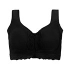 【ブラデリスニューヨークピース/BRADELIS New York peace】の細みえシンプルフロントファスナー綿混ブラ25 ブラック|ID: prp329100004721440 ipo3291000000034121757