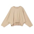 【プレインピープル/PLAIN PEOPLE】のダンボールジャージ/ミルドジャージゴムタックドルマンプルオーバー ベージュ|ID: prp329100004721528 ipo3291000000034122221