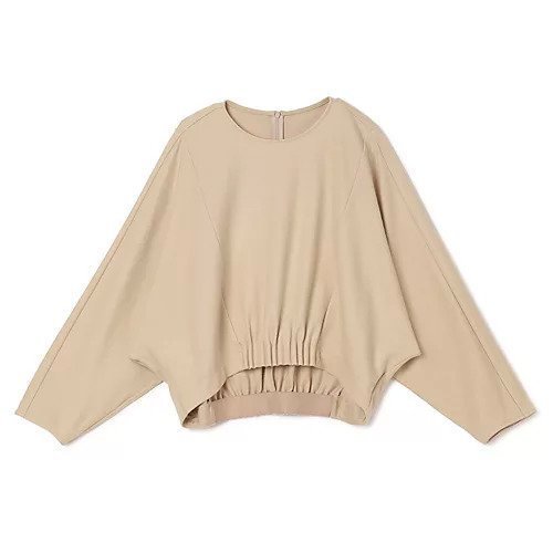 【プレインピープル/PLAIN PEOPLE】のダンボールジャージ/ミルドジャージゴムタックドルマンプルオーバー インテリア・キッズ・メンズ・レディースファッション・服の通販 founy(ファニー) 　ファッション　Fashion　レディースファッション　Fashion for Women　トップス・カットソー　Cut & Sew Tops　カジュアルプルオーバー・ニットトップス　Pullovers & Knit Tops / Casual Pullovers　ストレート　Straight, Straight Cut　セットアップ　Set-Up, Coordinated Outfit　フォルム　Silhouette, Form　ボトム　Bottoms, Lower Wear　ワイド　Wide, Wide Fit　ベージュ|ID: prp329100004721528 ipo3291000000034122221