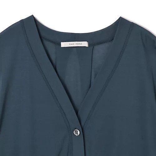 【プレインピープル/PLAIN PEOPLE】のガス強撚フライス半袖カーディガン 人気、トレンドファッション・服の通販 founy(ファニー) 　ファッション　Fashion　レディースファッション　Fashion for Women　トップス・カットソー　Cut & Sew Tops　カーディガン・羽織り　Layered Style Cardigans　おすすめ　Recommended / Our Picks　カーディガン　Cardigan, Knitwear　コンパクト　Compact, Small Size　半袖　Short Sleeve, Half Sleeve　洗える　Machine Washable　羽織　Haori, Light Jacket　other-3|ID: prp329100004721531 ipo3291000000034122236