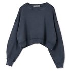 【プレインピープル/PLAIN PEOPLE】のインディゴ裏毛製品染めスウェット インディゴブルー|ID: prp329100004721533 ipo3291000000034122243