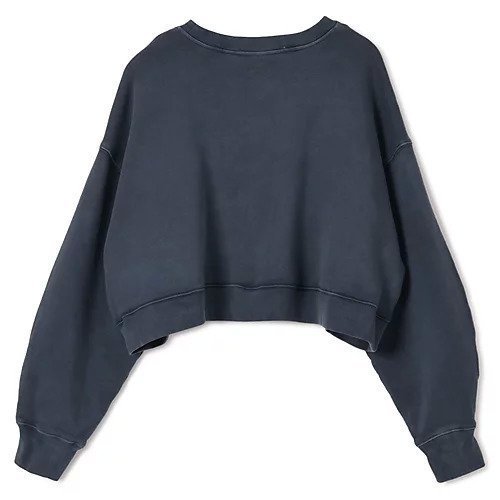 【プレインピープル/PLAIN PEOPLE】のインディゴ裏毛製品染めスウェット 人気、トレンドファッション・服の通販 founy(ファニー) 　ファッション　Fashion　レディースファッション　Fashion for Women　トップス・カットソー　Cut & Sew Tops　レディースパーカー・カジュアルフーディー　Casual Hoodies & Sweatshirts　スウェット・クルーネックトップス　Sweatshirts & Crewnecks / Relaxed Fit Sweat Tops　インディゴ　Indigo Denim　スウェット / スエット　Sweatshirt, Sweatwear　バランス　Balance, Style Balance　フェミニン　Feminine, Girly　フレア　Flare, Flared　ラウンド　Round, Round Neck　洗える　Machine Washable　other-2|ID: prp329100004721533 ipo3291000000034122244