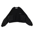 【トーガ トゥ/TOGA TOO】のNylon sweatshirt BLACK|ID: prp329100004721534 ipo3291000000034122247
