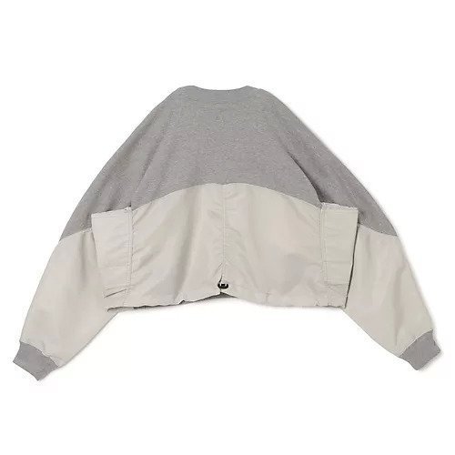 【トーガ トゥ/TOGA TOO】のNylon sweatshirt 人気、トレンドファッション・服の通販 founy(ファニー) 　ファッション　Fashion　レディースファッション　Fashion for Women　トップス・カットソー　Cut & Sew Tops　シャツ・ブラウス・オフィスカジュアル　Elegant Blouses & Button-Ups　レディースパーカー・カジュアルフーディー　Casual Hoodies & Sweatshirts　ロングTシャツ・Tシャツ　Longline T-Shirts & Tees　スウェット・クルーネックトップス　Sweatshirts & Crewnecks / Relaxed Fit Sweat Tops　2025年　2025　2025-2026秋冬・A/W　Autumn/Winter 2025–26 AW25–26　スウェット / スエット　Sweatshirt, Sweatwear　洗える　Machine Washable　other-2|ID: prp329100004721534 ipo3291000000034122249