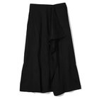 【プレインピープル/PLAIN PEOPLE】の60スムースバイカラースカート ブラック|ID: prp329100004721536 ipo3291000000034122258