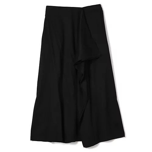 【プレインピープル/PLAIN PEOPLE】の60スムースバイカラースカート インテリア・キッズ・メンズ・レディースファッション・服の通販 founy(ファニー) ファッション Fashion レディースファッション Fashion for Women スカート Skirts シンプル Simple, Minimal ドレープ Drape, Draping Fabric 洗える Machine Washable ブラック|ID: prp329100004721536 ipo3291000000034122258