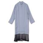 【トーガ トゥ/TOGA TOO】のCupra stripe dress 人気、トレンドファッション・服の通販 founy(ファニー) ファッション Fashion レディースファッション Fashion for Women ワンピース Dresses フォーマル・パーティードレス・結婚式用ドレス Elegant & Casual Dresses 2025年 2025 2025-2026秋冬・A/W Autumn/Winter 2025–26 AW25–26 キュプラ Cupro, Eco Fabric コンビ Combo, Combination Style シアー Sheer, See-Through スタンド Stand Collar, Upright Stand ストライプ Stripe, Striped Pattern ロング Long, Long-Length 洗える Machine Washable thumbnail L.BLUE|ID: prp329100004721541 ipo3291000000034122286