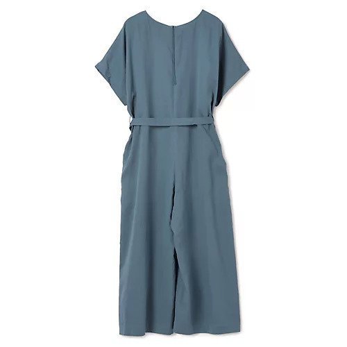 【プレインピープル/PLAIN PEOPLE】のダブルガーゼウエストベルトオールインワン 人気、トレンドファッション・服の通販 founy(ファニー) 　ファッション　Fashion　レディースファッション　Fashion for Women　ワンピース　Dresses　オールインワン・ワンピース　Dresses and Jumpsuits　ベルト&ウエストマーク　Belts & Waist Accessories　ジャケット　Jacket, Outerwear　ロング　Long, Long-Length　洗える　Machine Washable　other-2|ID: prp329100004721543 ipo3291000000034122299