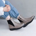 【エンチャンテッド/enchanted】の本革サイドリブジップショートブーツ 人気、トレンドファッション・服の通販 founy(ファニー) ファッション Fashion レディースファッション Fashion for Women シンプル Simple, Minimal thumbnail ブロンズ|ID: prp329100004721546 ipo3291000000034122314