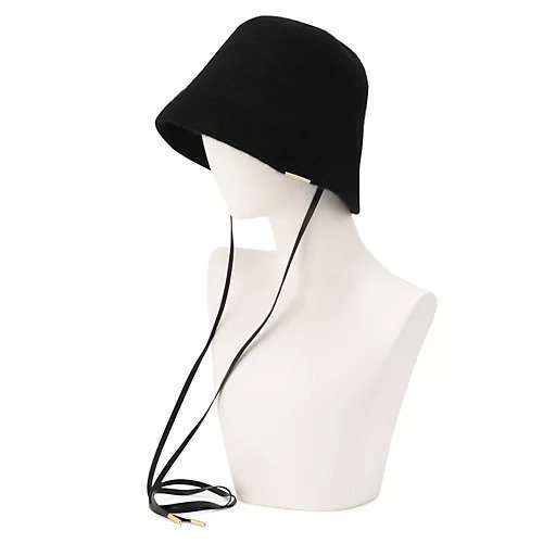 【エントワフェイン/ENTWURFEIN】のBARA HAT インテリア・キッズ・メンズ・レディースファッション・服の通販 founy(ファニー) 　ファッション　Fashion　レディースファッション　Fashion for Women　キャップ&ハット　Hats & Caps　2025年　2025　2025-2026秋冬・A/W　Autumn/Winter 2025–26 AW25–26　フェルト　Felt, Felt Fabric　フォルム　Silhouette, Form　ロング　Long, Long-Length　A/W・秋冬　Autumn/Winter　BLACK|ID: prp329100004721554 ipo3291000000034122373