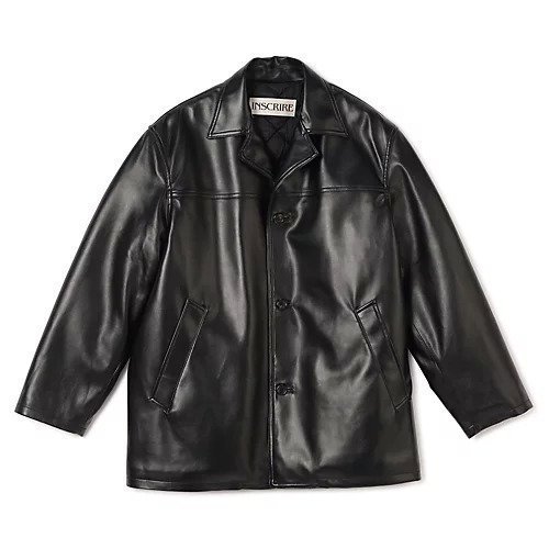 【アンスクリア/INSCRIRE】のLeather Jacket インテリア・キッズ・メンズ・レディースファッション・服の通販 founy(ファニー) https://founy.com/ ファッション Fashion レディースファッション Fashion for Women アウター Coat / Outerwear Collection レディースジャケット・軽アウター Jackets シンプル Simple, Minimal ジャケット Jacket, Outerwear マニッシュ Mannish, Boyish ラグジュアリー Luxury, Elegant |ID: prp329100004721558 ipo3291000000034122390