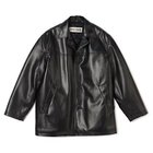 【アンスクリア/INSCRIRE】のLeather Jacket BLACK|ID: prp329100004721558 ipo3291000000034122392