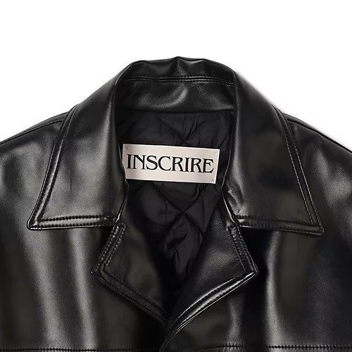 【アンスクリア/INSCRIRE】のLeather Jacket 人気、トレンドファッション・服の通販 founy(ファニー) 　ファッション　Fashion　レディースファッション　Fashion for Women　アウター　Coat / Outerwear Collection　レディースジャケット・軽アウター　Jackets　シンプル　Simple, Minimal　ジャケット　Jacket, Outerwear　マニッシュ　Mannish, Boyish　ラグジュアリー　Luxury, Elegant　other-3|ID: prp329100004721558 ipo3291000000034122394