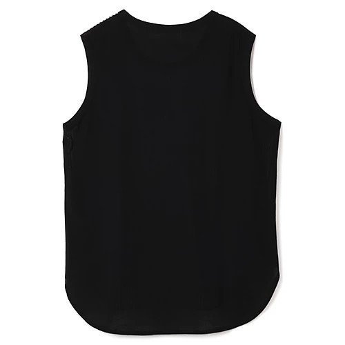 【プレインピープル/PLAIN PEOPLE】の超強撚天竺ストライプドッキングブラウス 人気、トレンドファッション・服の通販 founy(ファニー) 　ファッション　Fashion　レディースファッション　Fashion for Women　トップス・カットソー　Cut & Sew Tops　シャツ・ブラウス・オフィスカジュアル　Elegant Blouses & Button-Ups　サッカー　Seersucker, Summer Fabric　シアー　Sheer, See-Through　ストライプ　Stripe, Striped Pattern　ドッキング　Docking, Mixed Material　ノースリーブ　Sleeveless, No-Sleeve　吸水　Absorbent, Quick-Dry　夏　Summer　洗える　Machine Washable　other-2|ID: prp329100004722651 ipo3291000000034133544