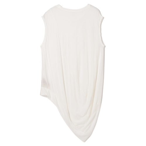 【プレインピープル/PLAIN PEOPLE】の強撚ハイゲージ天竺イレギュラーヘムプルオーバー 人気、トレンドファッション・服の通販 founy(ファニー) 　ファッション　Fashion　レディースファッション　Fashion for Women　トップス・カットソー　Cut & Sew Tops　カジュアルプルオーバー・ニットトップス　Pullovers & Knit Tops / Casual Pullovers　ドレープ　Drape, Draping Fabric　ブラウジング　Blouson Silhouette, Cinched Waist　ボトム　Bottoms, Lower Wear　洗える　Machine Washable　other-2|ID: prp329100004722657 ipo3291000000036038586