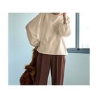 【スタイルデリ/STYLE DELI】の【LUXE】控えめなクラッシュベロアブラウス クリーム|ID: prp329100004722659 ipo3291000000034133603