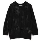 【プレインピープル/PLAIN PEOPLE】のモールニットプルオーバー ブラック|ID: prp329100004722665 ipo3291000000034133650