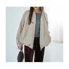 【スタイルデリ/STYLE DELI】のタフタ調シワ加工バルーンブルゾン エクリュベージュ|ID:prp329100004722681