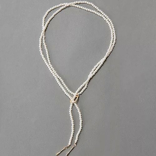 【フィービィー/phoebe】の2wayパールチョーカーロングネックレス/連パール インテリア・キッズ・メンズ・レディースファッション・服の通販 founy(ファニー) 　ファッション　Fashion　レディースファッション　Fashion for Women　ジュエリー　Jewelry　ネックレス　Necklaces & Pendants　トレンド　Trend, Trending Now　ネックレス　Necklace, Pendant Necklace　パール　Pearl, Pearl Accent　メタル　Metal, Metal Parts　モチーフ　Motif, Design Theme　エレガント 上品　Elegant　ホワイト|ID: prp329100004725075 ipo3291000000035165118