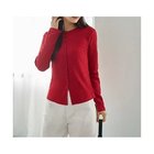 【スタイルデリ/STYLE DELI】のボタンいっぱいリブカットソートップス レッド|ID: prp329100004725209 ipo3291000000035603814