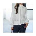 【スタイルデリ/STYLE DELI】の【LUXE】チュールにデコレーションカーディガン ホワイト|ID:prp329100004725214