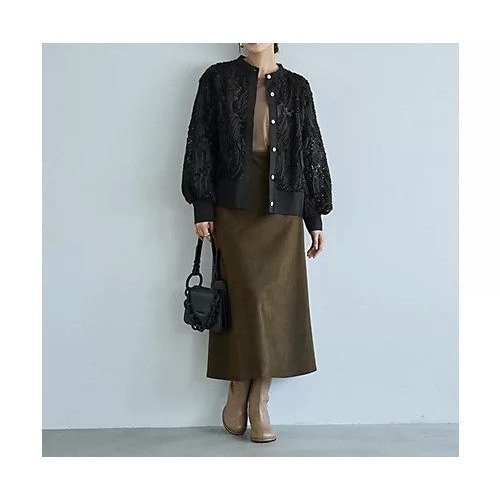 【スタイルデリ/STYLE DELI】の【LUXE】チュールにデコレーションカーディガン 人気、トレンドファッション・服の通販 founy(ファニー) 　ファッション　Fashion　レディースファッション　Fashion for Women　トップス・カットソー　Cut & Sew Tops　カーディガン・羽織り　Layered Style Cardigans　カーディガン　Cardigan, Knitwear　軽量　Lightweight, Ultra Light　サロペット　Overalls, Salopette　ジャケット　Jacket, Outerwear　ストレート　Straight, Straight Cut　スリット　Slit, Slit Detail　スーツ　Suit, Formalwear　チュール　Tulip, Tulip Motif　ノースリーブ　Sleeveless, No-Sleeve　長袖　Long Sleeve, Full Sleeve　パール　Pearl, Pearl Accent　フロント　Front, Front Design　ブルゾン　Blouson, Bomber Jacket　無地　Plain, Solid Color　冬　Winter / This Winter　夏　Summer　other-2|ID: prp329100004725214 ipo3291000000034144792