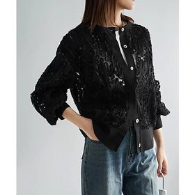 【スタイルデリ/STYLE DELI】の【LUXE】チュールにデコレーションカーディガン 人気、トレンドファッション・服の通販 founy(ファニー) ファッション Fashion レディースファッション Fashion for Women トップス・カットソー Cut & Sew Tops カーディガン・羽織り Layered Style Cardigans カーディガン Cardigan, Knitwear 軽量 Lightweight, Ultra Light サロペット Overalls, Salopette ジャケット Jacket, Outerwear ストレート Straight, Straight Cut スリット Slit, Slit Detail スーツ Suit, Formalwear チュール Tulip, Tulip Motif ノースリーブ Sleeveless, No-Sleeve 長袖 Long Sleeve, Full Sleeve パール Pearl, Pearl Accent フロント Front, Front Design ブルゾン Blouson, Bomber Jacket 無地 Plain, Solid Color 冬 Winter / This Winter 夏 Summer |ID:prp329100004725214
